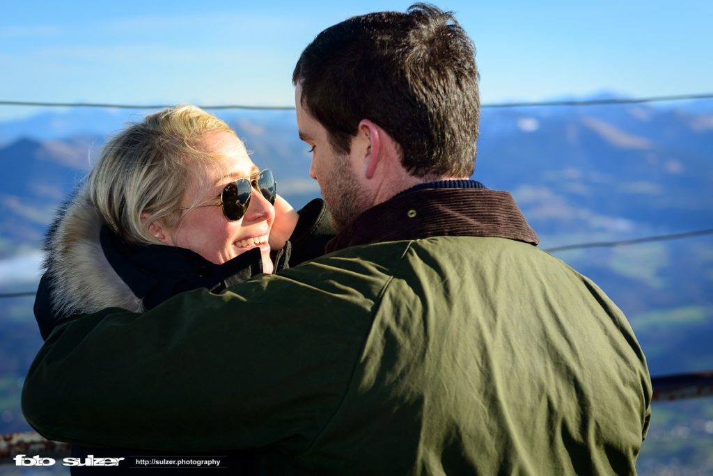 Verlobung Salzburg Untersberg - Engagement & Paar- Fotografie