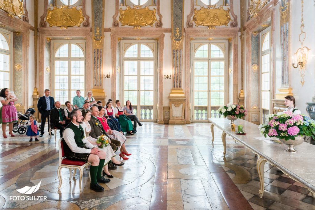 Hochzeit Mirabell Salzburg Marmorsaal