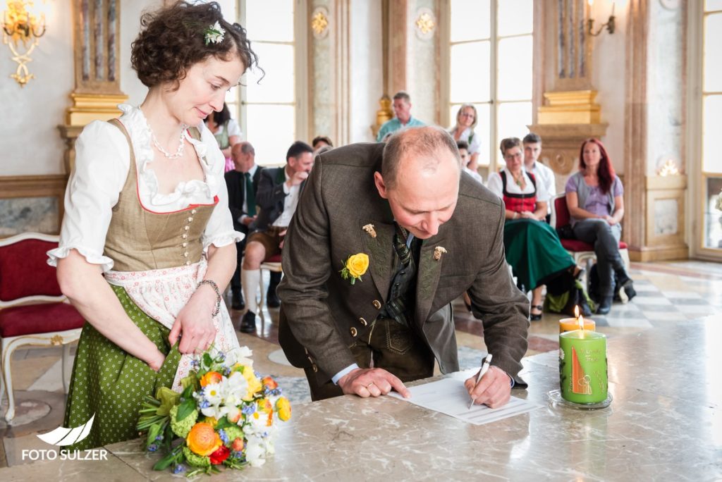 Hochzeit Mirabell Salzburg Trauung