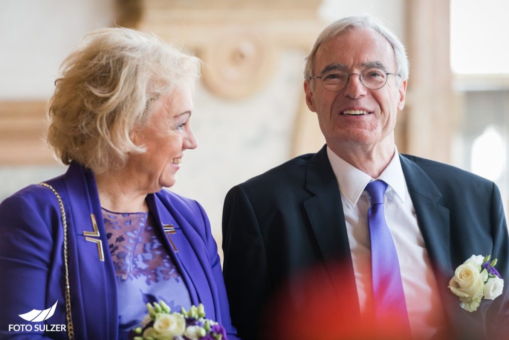 Emotionen bei Hochzeit in Mirabell, Salzburg