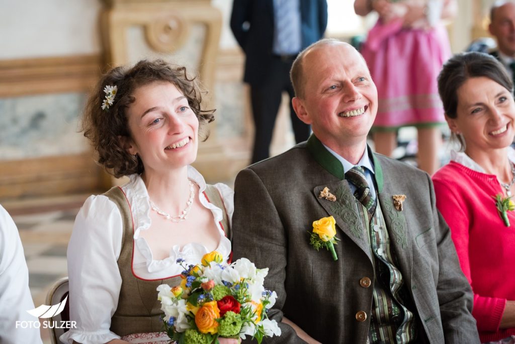 Hochzeit Mirabell Salzburg Lachen