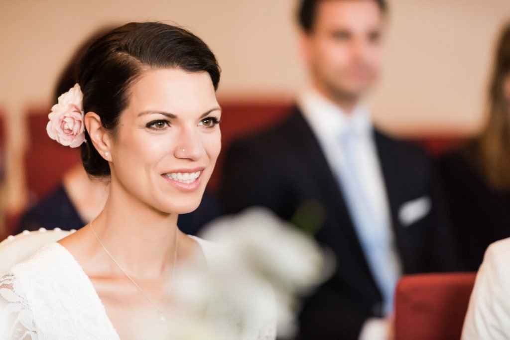 Hochzeit Schloss Mattsee Braut