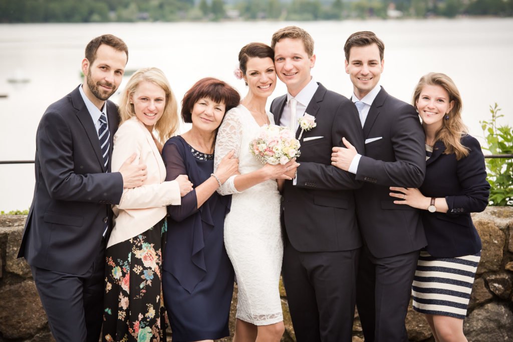 Hochzeit Schloss Mattsee Familie