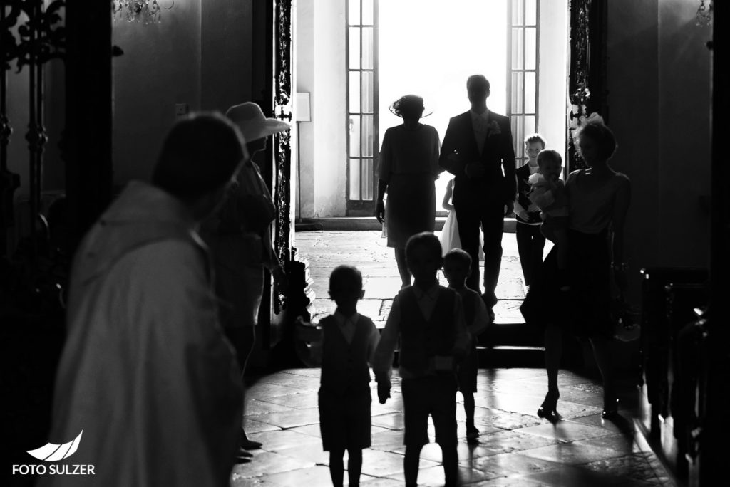 Hochzeit Salzburg Stiftskirche St. Peter Einzug des Bräutigams