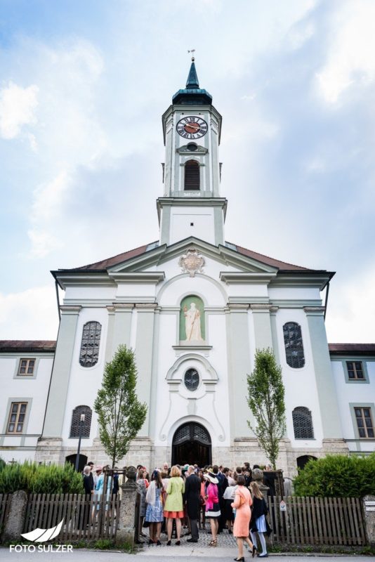 Hochzeit bei Münschen Kloster Scheflarn