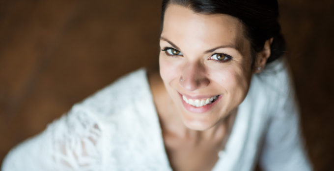 Hochzeit Schloss Mattsee Braut Portrait